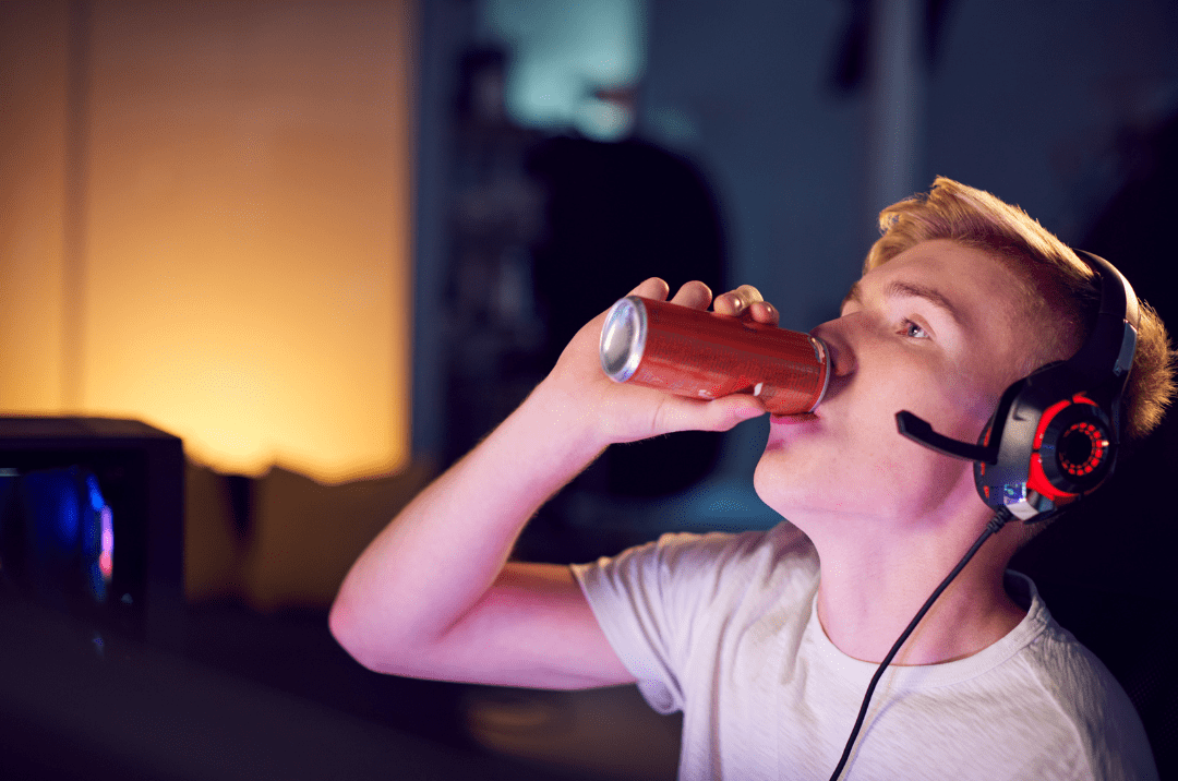 Photo of a teenager drinking healthy energy drinks, or is it actually toxic?